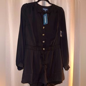 NWT black romper
